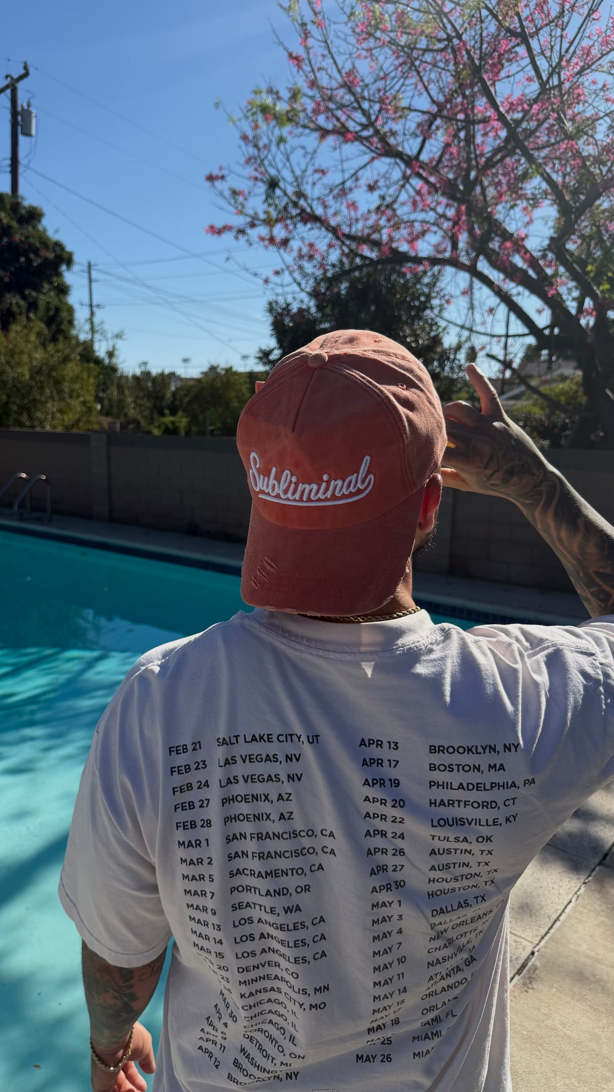 SUBLIMINAL Cap — Coral